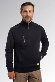 Felpa mezza zip Diadora HZ Litework 280 gr