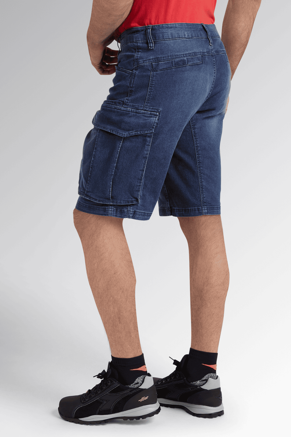 Bermuda in Jeans Diadora Stone Cargo Light