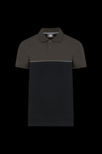 Polo bicolore mistocotone 220 gr WK210