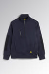 Felpa mezza zip Diadora HZ Litework 280 gr