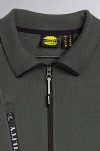 Felpa mezza zip Diadora HZ Litework 280 gr