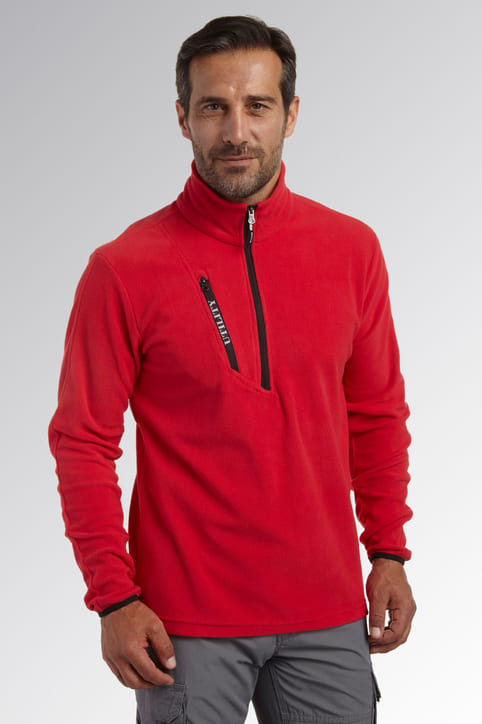 Pile mezza zip Diadora Pocket Litework 170 gr