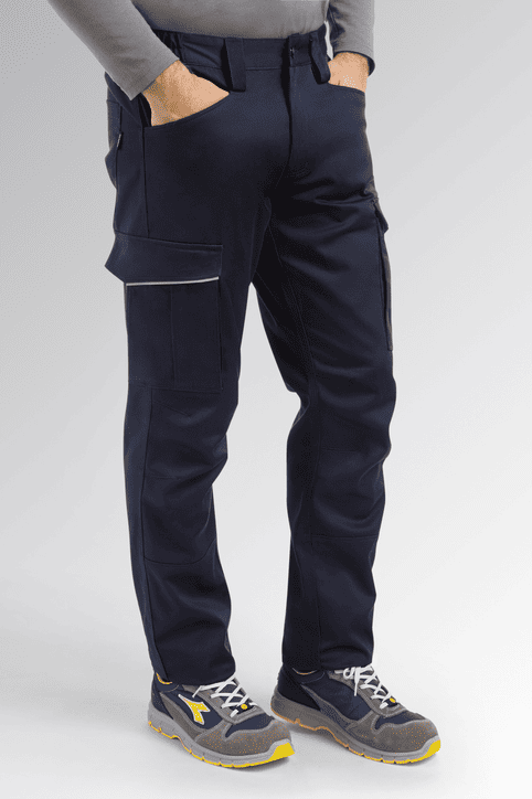 Pantalone elasticizzato Diadora Staff Stretch Cargo 260 gr
