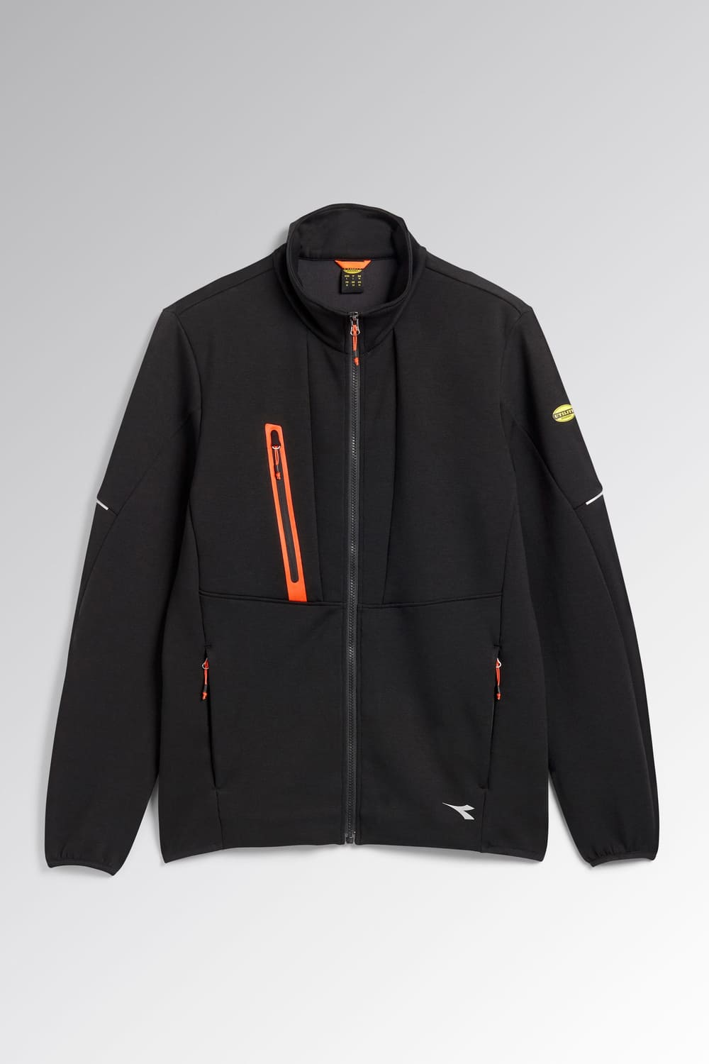 Felpa zip intera Diadora Hybrid Tactic 330 gr