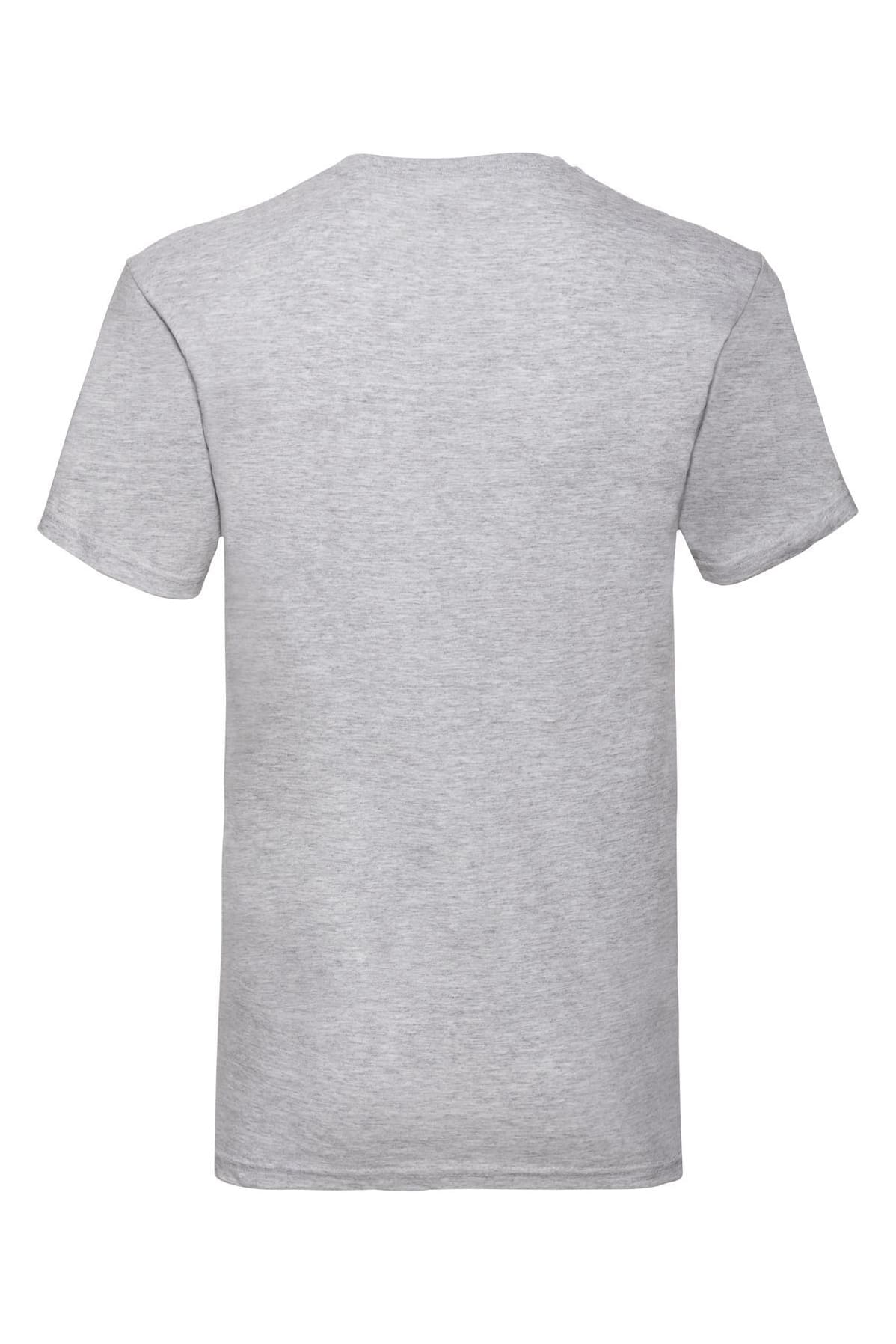T-Shirt cotone Fruit of the Loom Valueweight scollo a V 165 gr.