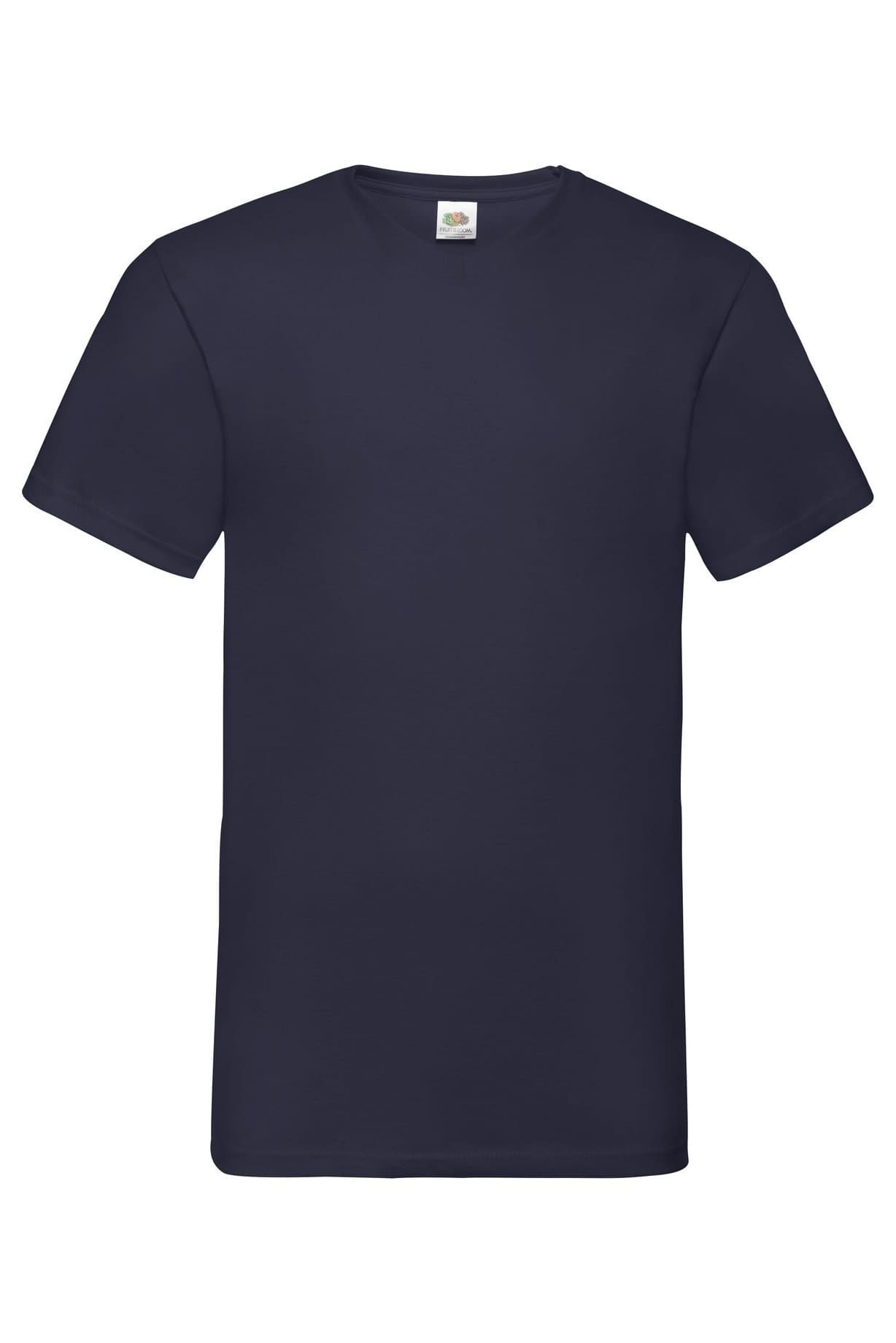 T-Shirt cotone Fruit of the Loom Valueweight scollo a V 165 gr.