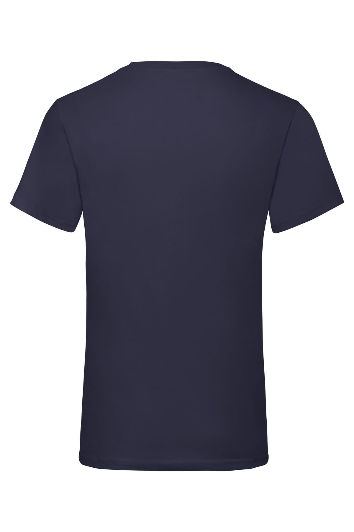 T-Shirt cotone Fruit of the Loom Valueweight scollo a V 165 gr.