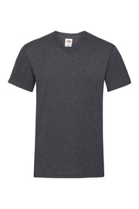 T-Shirt cotone Fruit of the Loom Valueweight scollo a V 165 gr.