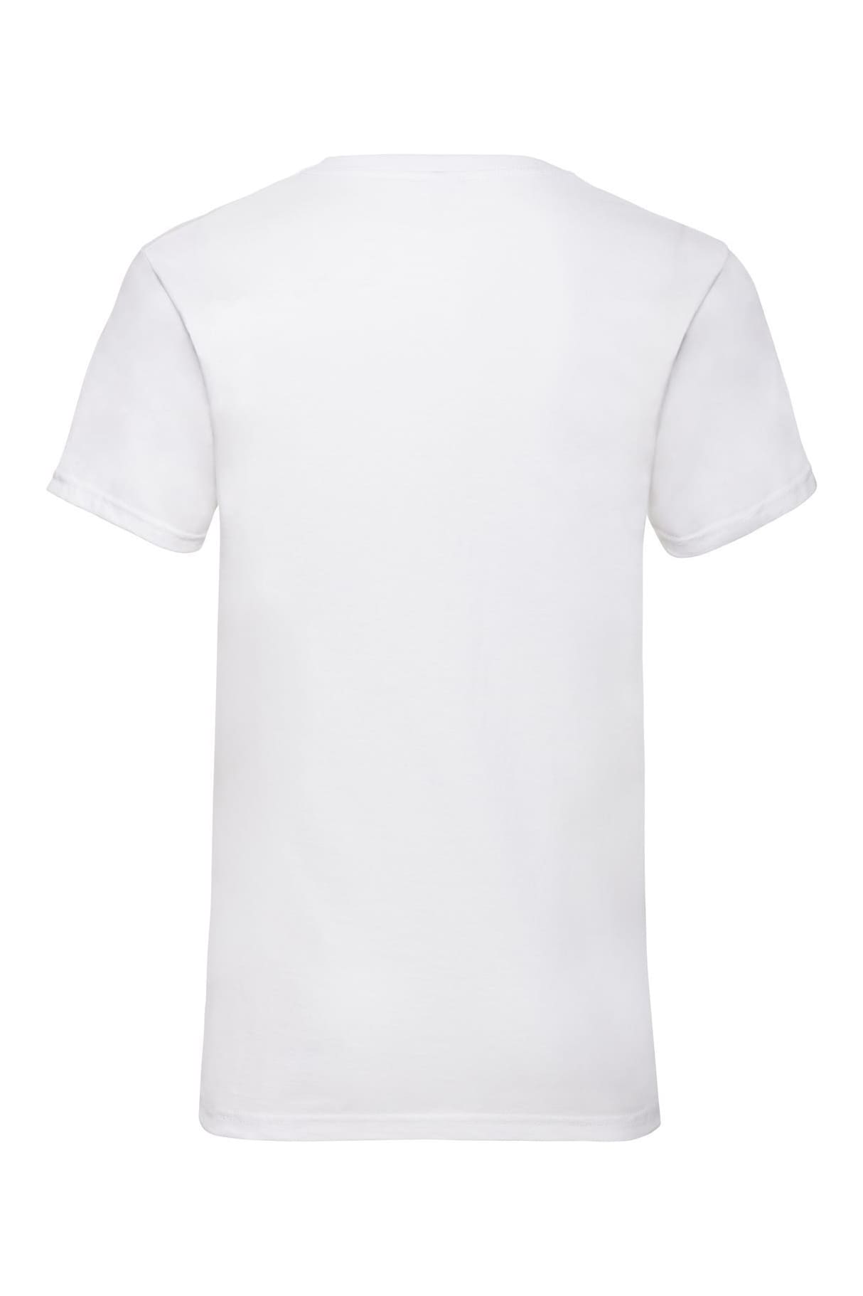 T-Shirt cotone Fruit of the Loom Valueweight scollo a V 165 gr.