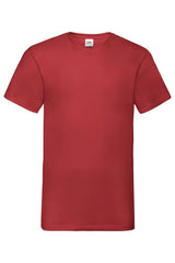 T-Shirt cotone Fruit of the Loom Valueweight scollo a V 165 gr.