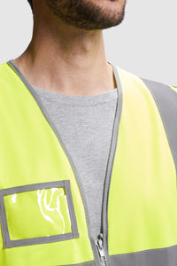 Gilet alta visibilità con zip Roly Polux