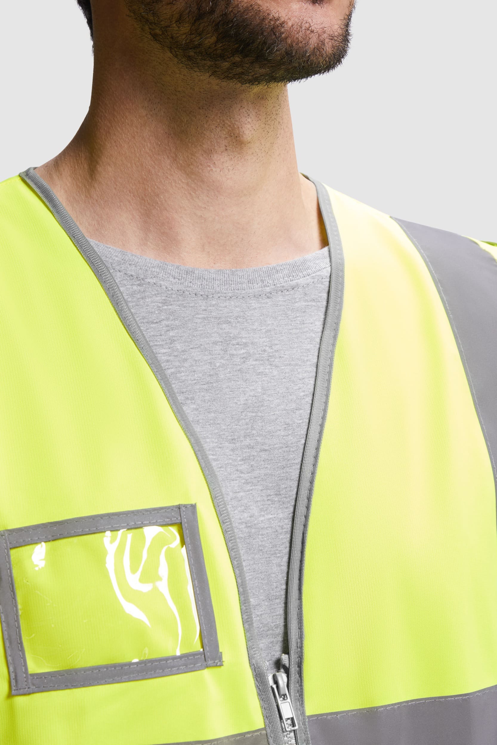 Gilet alta visibilità con zip Roly Polux