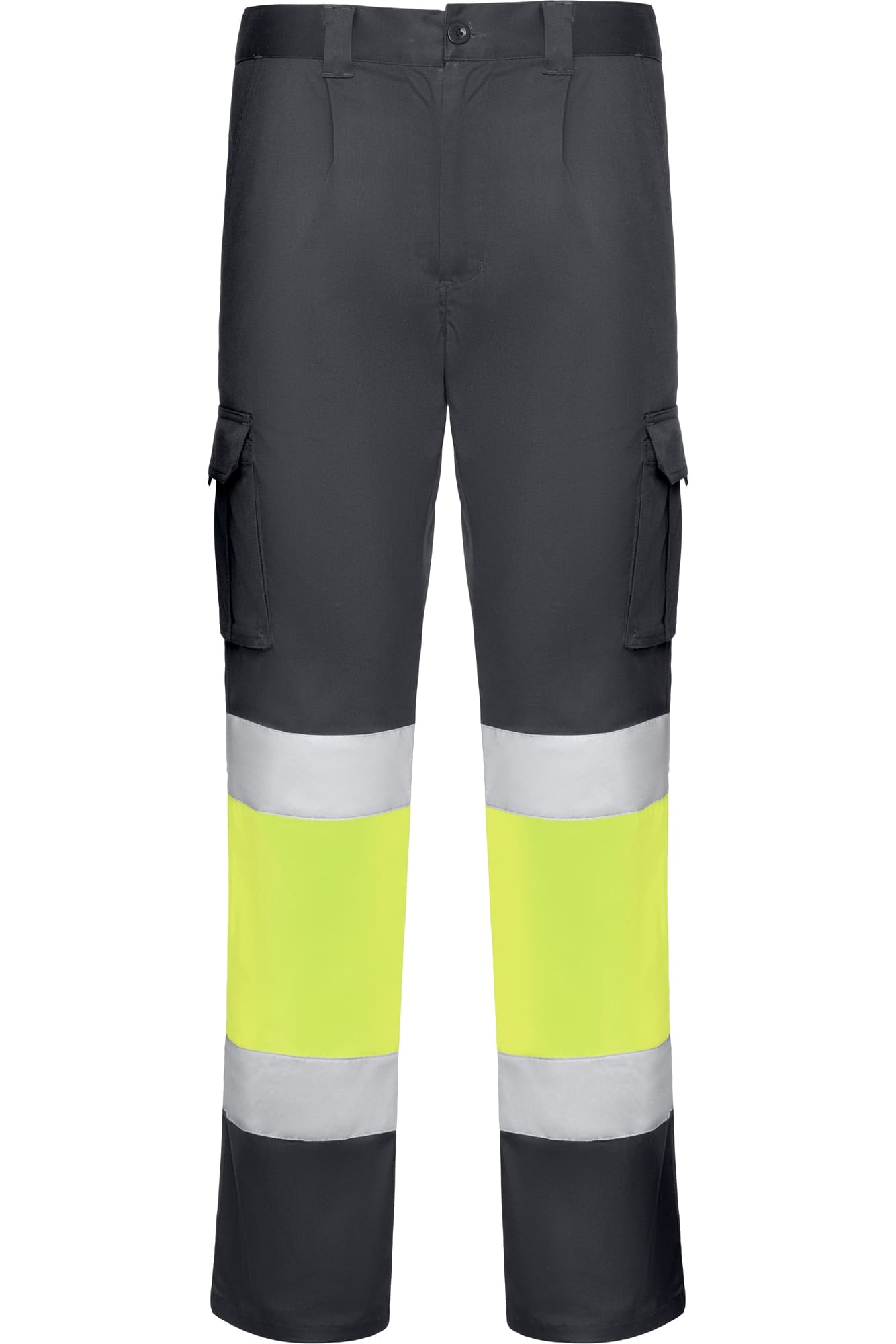 Pantalone elasticizzato alta visibilità Roly Daily Stretch HV 250 gr