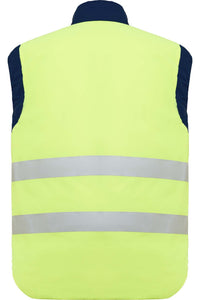 Gilet reversibile alta visibilità Roly Persei 450 gr