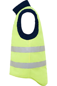 Gilet reversibile alta visibilità Roly Persei 450 gr