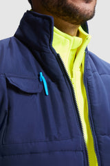 Gilet reversibile alta visibilità Roly Persei 450 gr