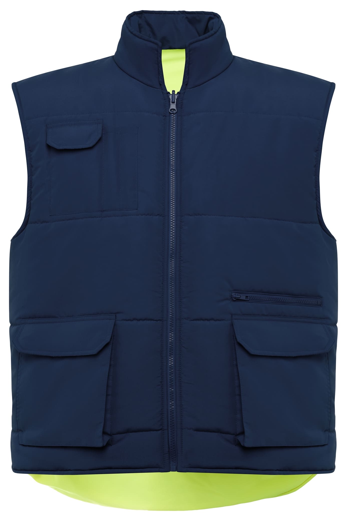 Gilet reversibile alta visibilità Roly Persei 450 gr
