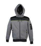 Felpa zip intera con cappuccio JRC Oregon 280 gr