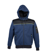 Felpa zip intera con cappuccio JRC Oregon 280 gr