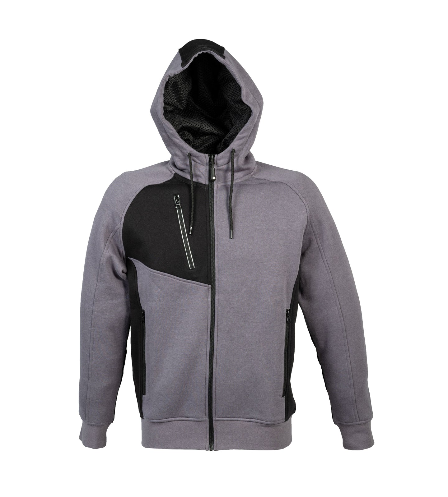 Felpa zip intera con cappuccio JRC Polonia Man 280 gr