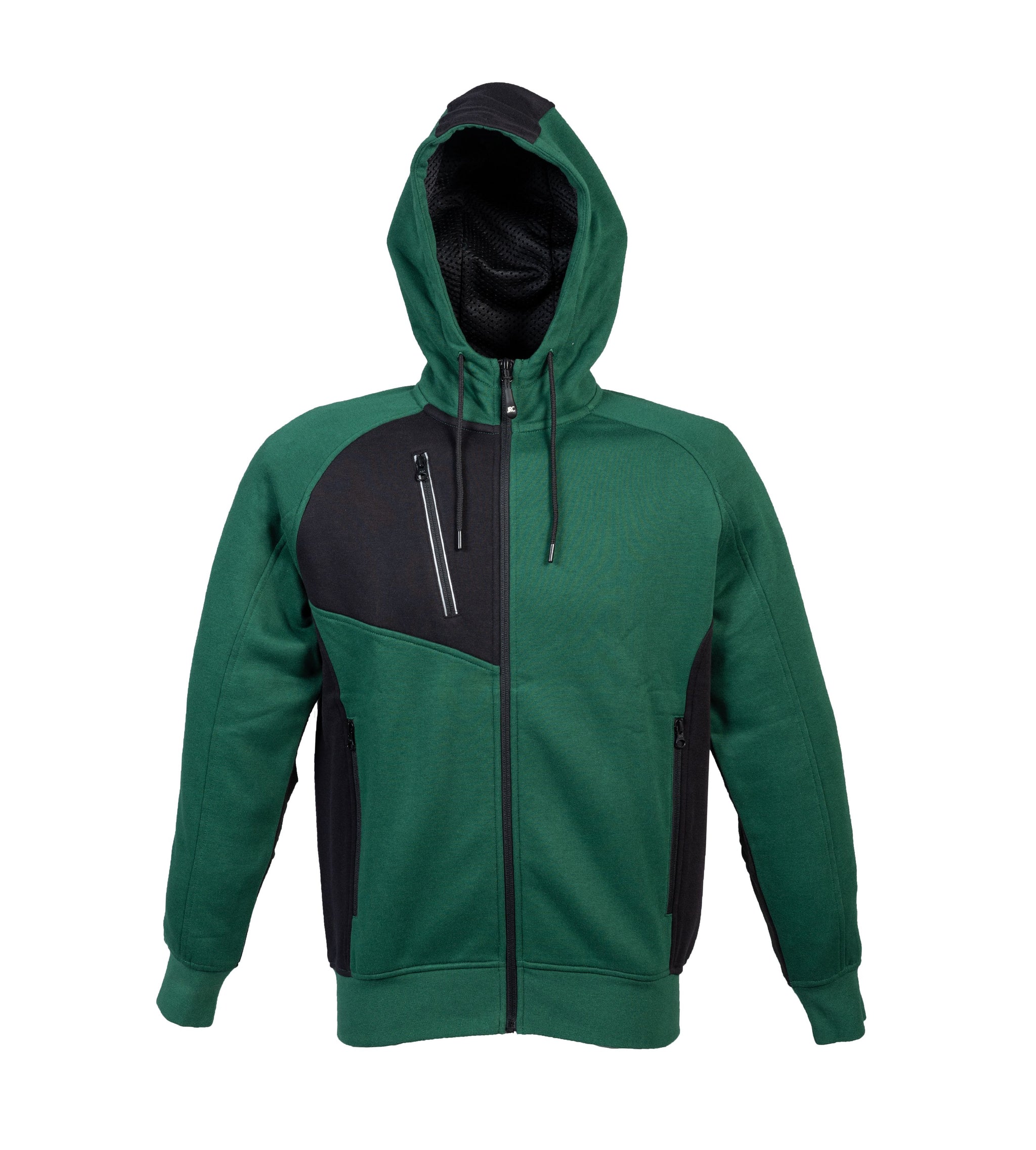 Felpa zip intera con cappuccio JRC Polonia Man 280 gr