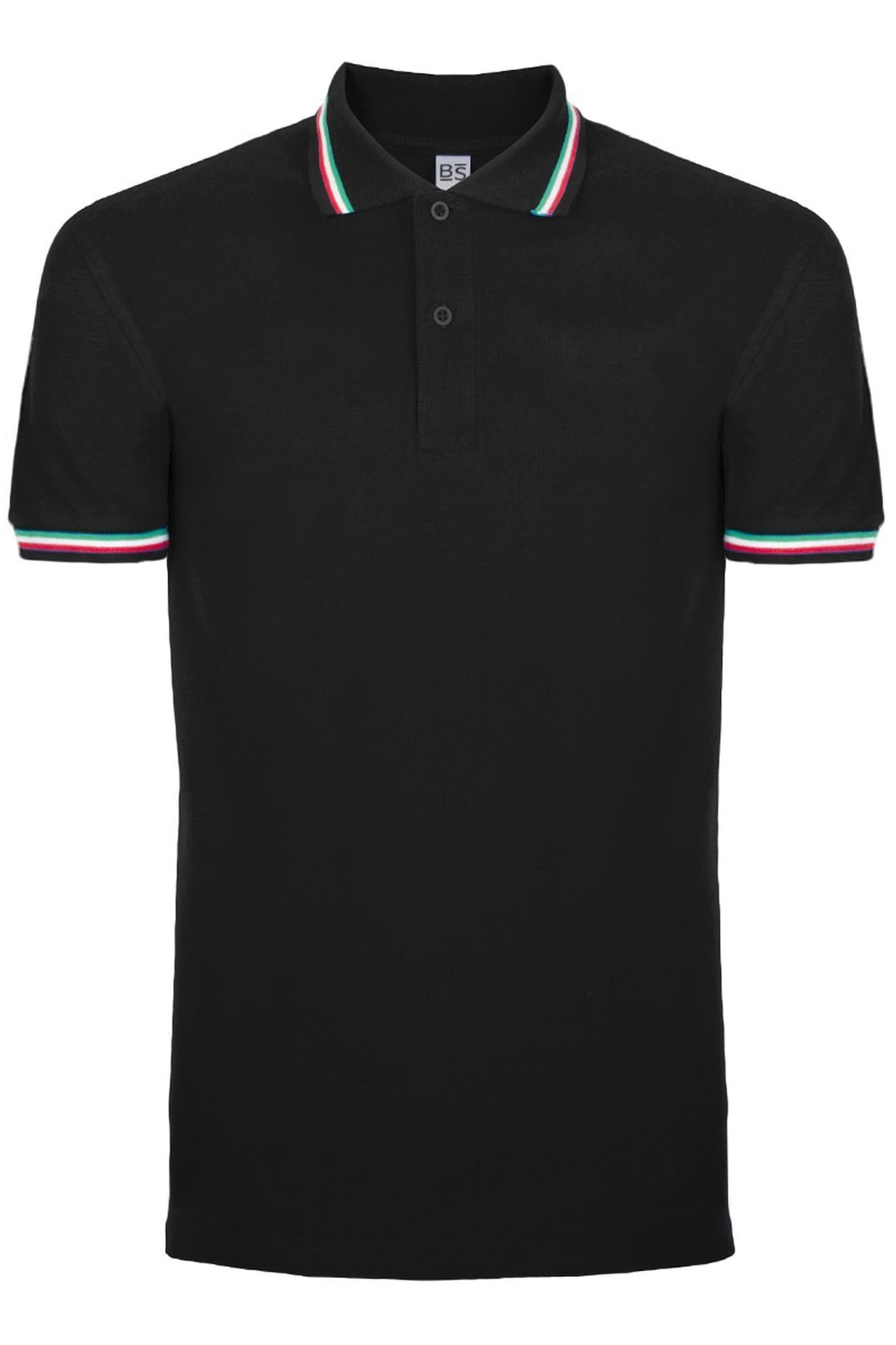 Polo cotone Black Spider Tricolore 200 gr