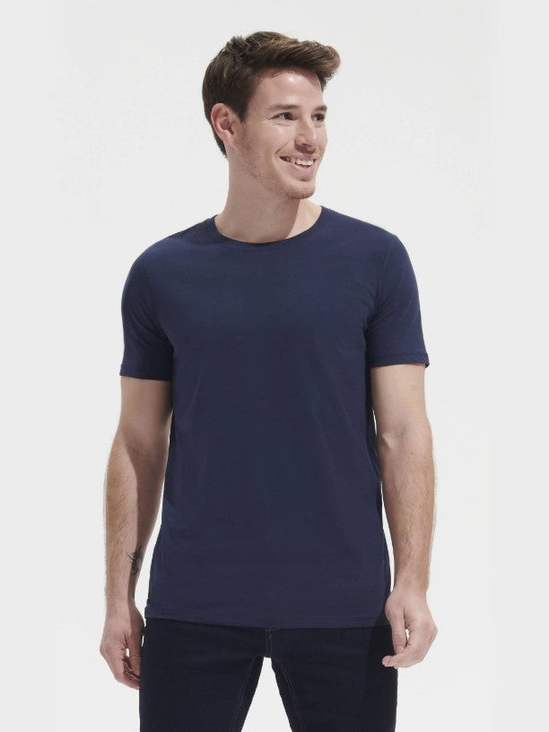T-shirt slim cotone stretch Millenium 190 gr