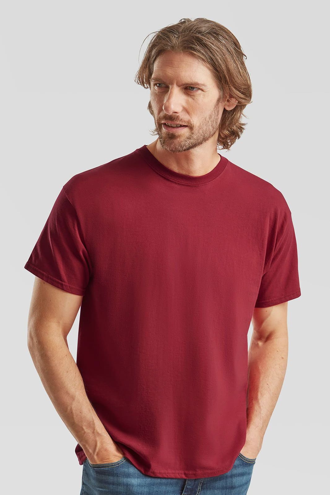T-Shirt extra leggera cotone Fruit of the Loom Original T 145 gr.