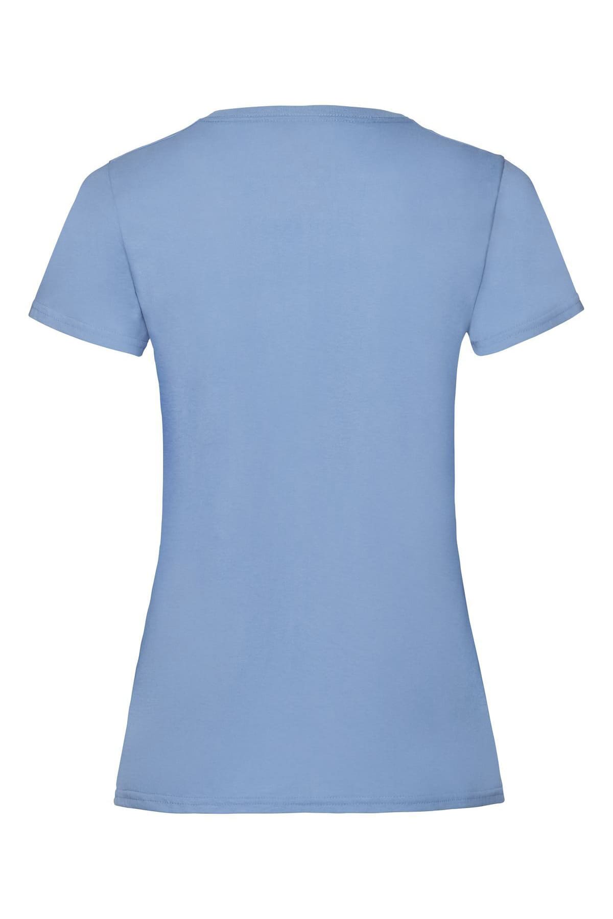 T-Shirt donna cotone Fruit of the Loom Valueweight 165 gr.