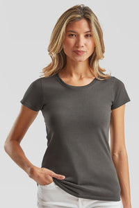 T-Shirt donna cotone Fruit of the Loom Valueweight 165 gr.