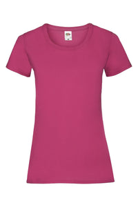 T-Shirt donna cotone Fruit of the Loom Valueweight 165 gr.