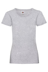 T-Shirt donna cotone Fruit of the Loom Valueweight 165 gr.