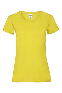 T-Shirt donna cotone Fruit of the Loom Valueweight 165 gr.