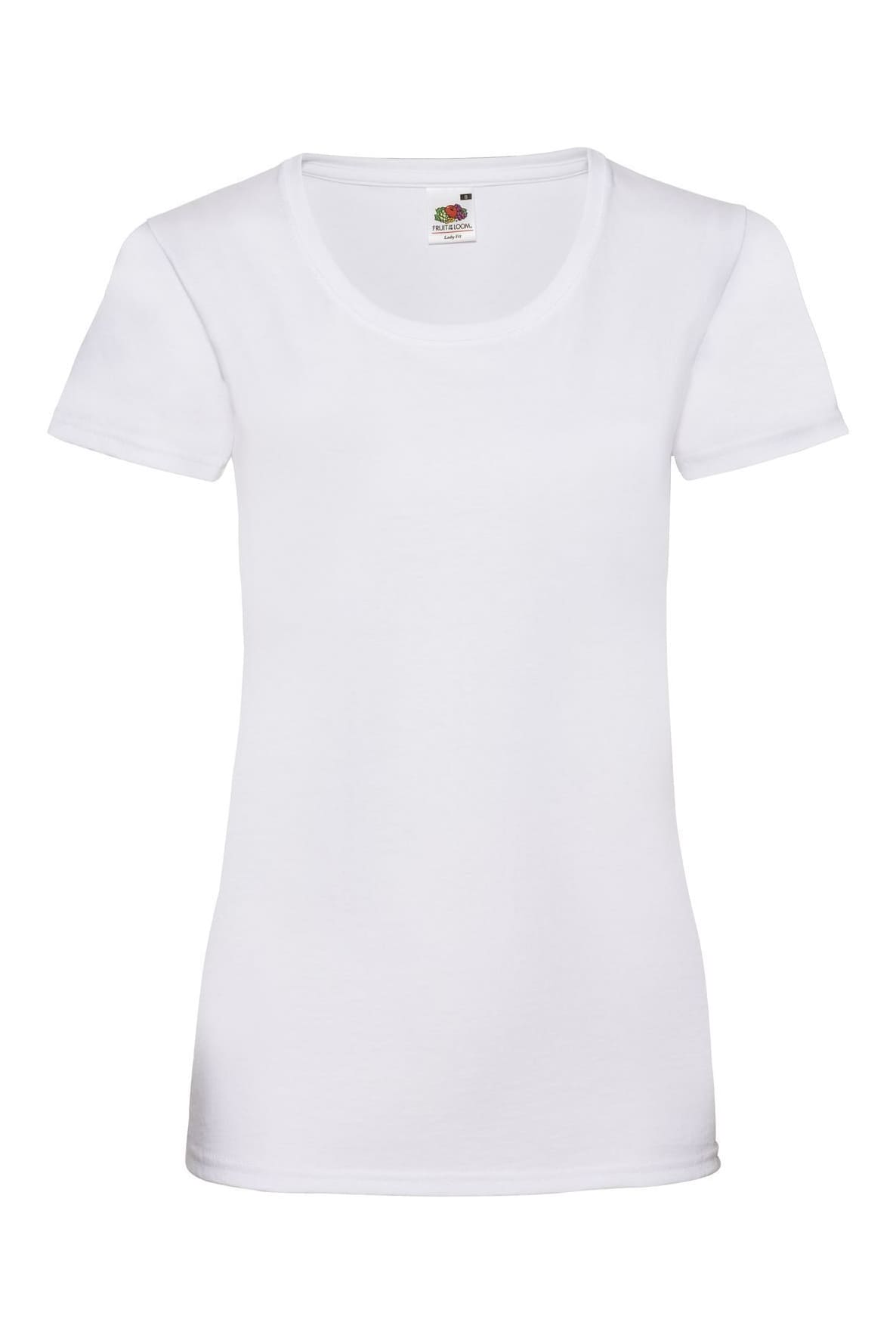 T-Shirt donna cotone Fruit of the Loom Valueweight 165 gr.