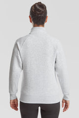 Felpa donna Fruit of the Loom zip intera 280 gr