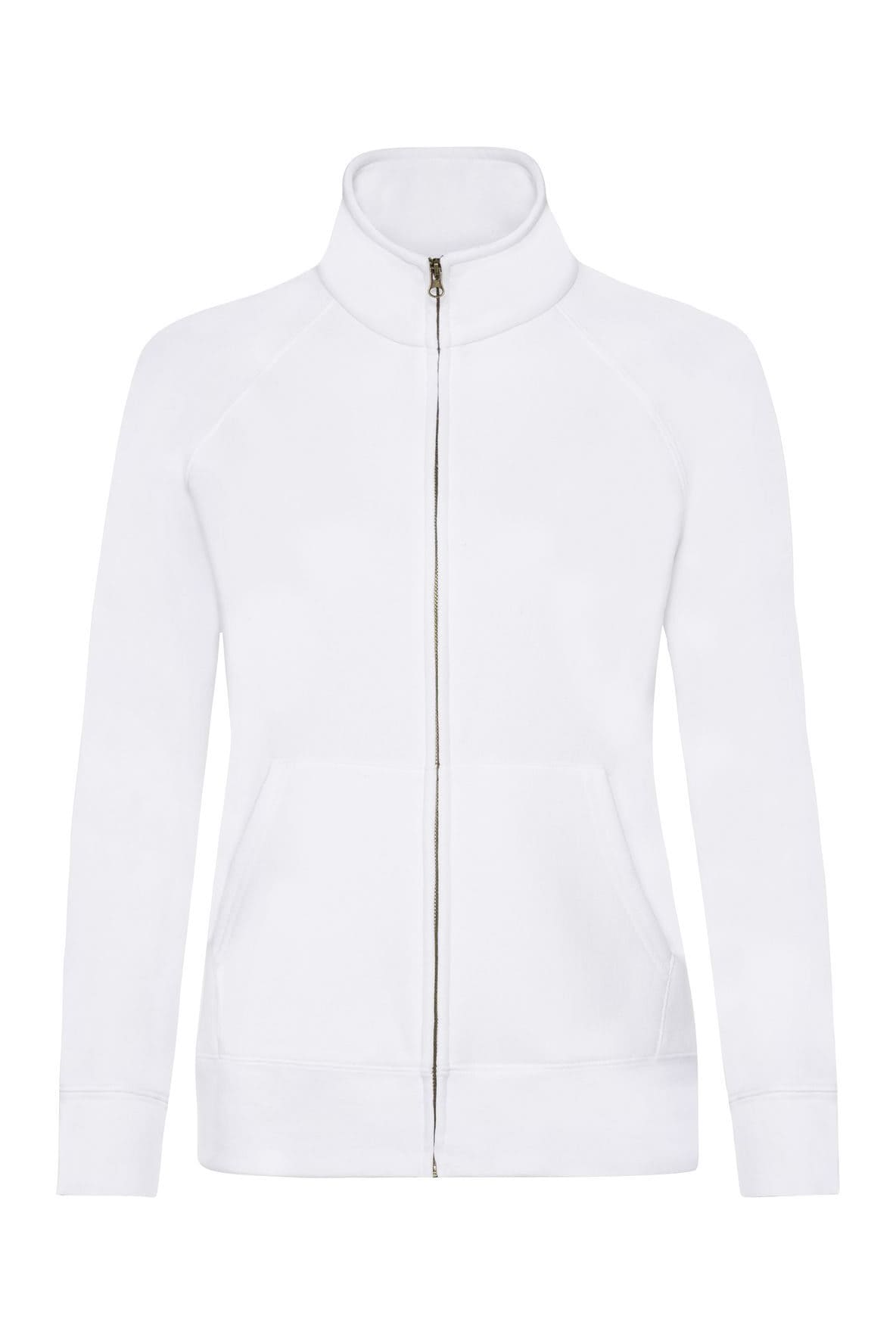 Felpa donna Fruit of the Loom zip intera 280 gr