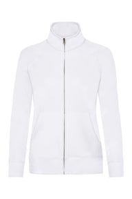 Felpa donna Fruit of the Loom zip intera 280 gr