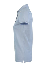 Polo donna cotone abbottonatura nascosta Owen 215 gr