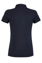 Polo donna cotone abbottonatura nascosta Owen 215 gr