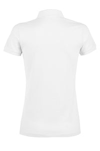 Polo donna cotone abbottonatura nascosta Owen 215 gr