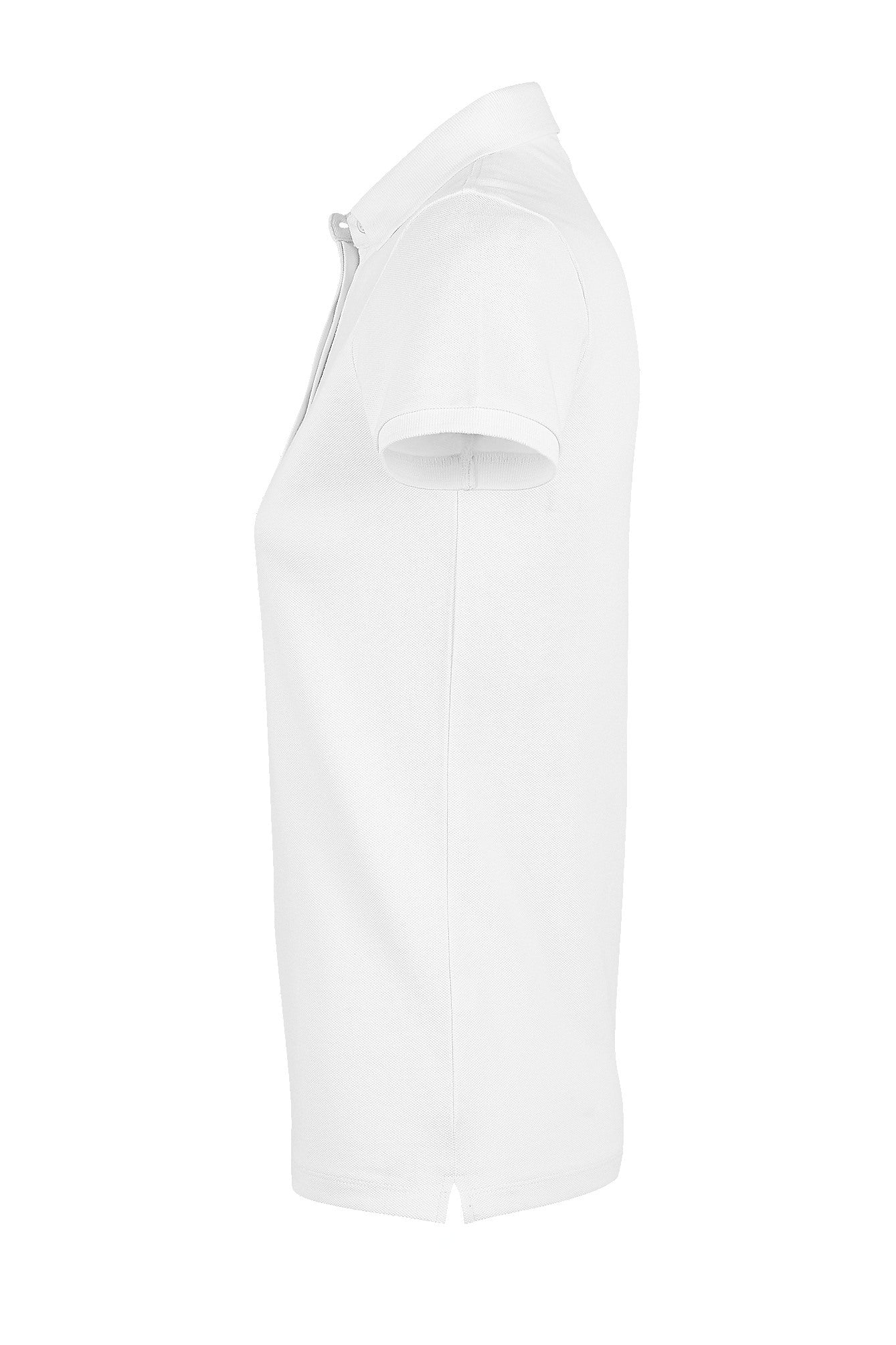 Polo donna cotone abbottonatura nascosta Owen 215 gr
