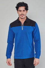 Polo in cotone maniche lunghe JRC Lubiana 200 gr