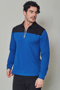 Polo in cotone maniche lunghe JRC Lubiana 200 gr