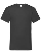 T-Shirt cotone Fruit of the Loom Valueweight scollo a V 165 gr.