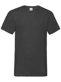 T-Shirt cotone Fruit of the Loom Valueweight scollo a V 165 gr.