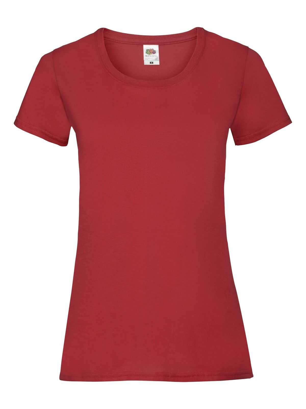 T-Shirt donna cotone Fruit of the Loom Valueweight 165 gr.