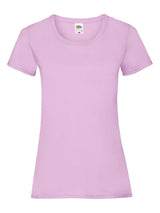 T-Shirt donna cotone Fruit of the Loom Valueweight 165 gr.