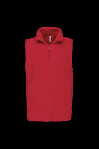 Gilet di pile zip intera 280 gr K913
