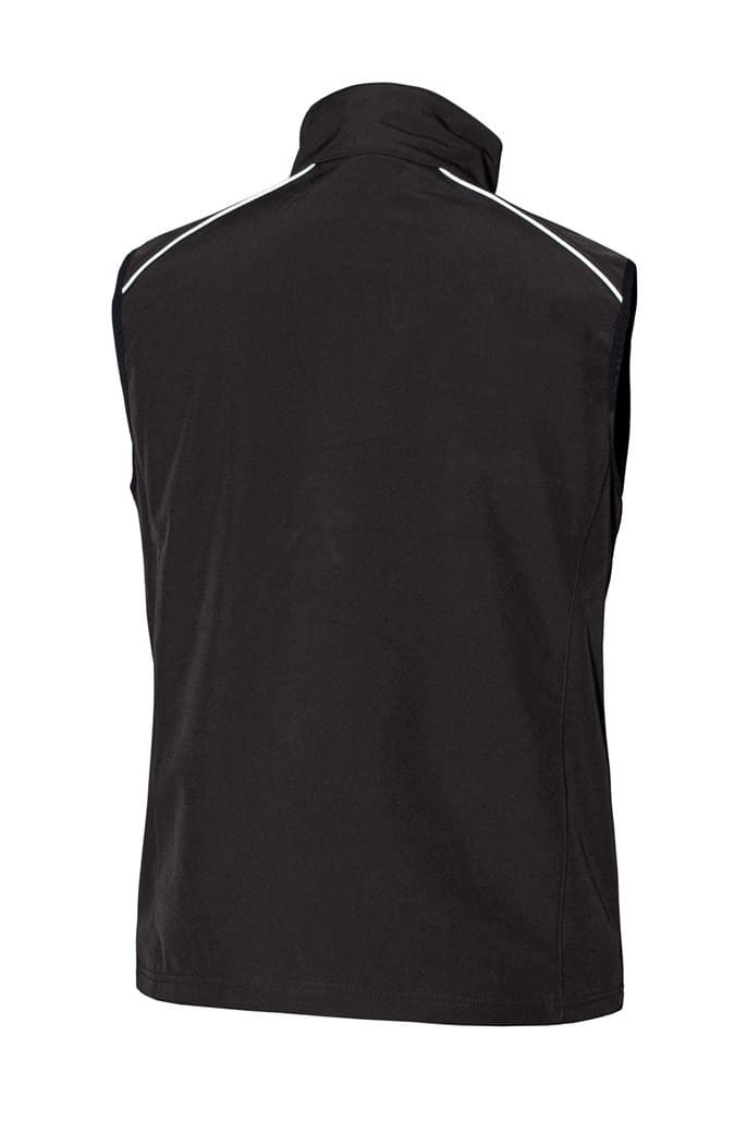 Gilet softshell interno in pile Issa Line Snappy