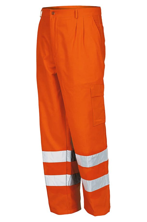 Pantaloni 4 stagioni alta visibilità bicolor Issa Line